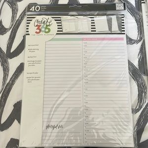The Happy Planner BIG Planner Daily Planning Fill Paper